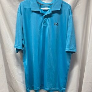 Under Armour Men's Aqua Polo Shirt